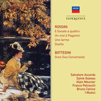 Rossini: Sonata a quattro No. 3 in C Major: 3. Moderato - Salvatore Accardo & Sylvie Gazeau & Alain Meunier & Franco Petracchi & Джоаккино Россини
