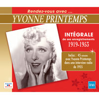 Les trois valses: Valse d'Yvette "Oui, je t'aime, ô Paris" (2ème acte) - Yvonne Printemps & Оскар Штраус