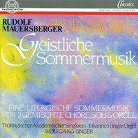 Litanei und Trost (alttestamentlich): VI. Bescher' uns, Herr, das täglich Brot - Thüringischer Akademischer Singkreis & Johannes Unger & Wolfgang Unger