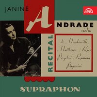 Sonata for Violin and Piano No. 4, .: III. Sarabande - Janine Andrade, Alfréd Holeček & Alfred Holecek & Janine Andrade