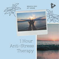 Theta Waves with Ocean Sounds - Beach Day At Home & Sounds Of Nature Relaxation