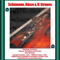 Theme, Variations and Finale, Op. 13a: Variation 3 - Leonard Bernstein & Joseph Schuster & William Lincer & Philharmonic-Symphony Orchestra of New York conducted