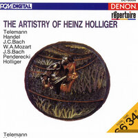 J.C. Bach: Quartet in B Flat Major - Heinz Holliger & Иоганн Христиан Бах