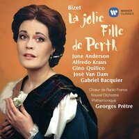 Bizet: La Jolie fille de Perth, WD 15, Act 3: Chœur et scène. "Nuit d'amour et de folle ivresse" (Chœur, Un Seigneur, Duc) - Georges Pretre & Choeur de Radio France & Christian Jean & Gino Quilico & Жорж Бизе