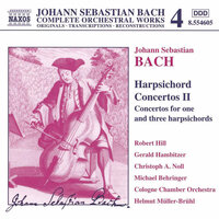 Bach, J.S.: Harpsichord Concertos, Vol.  2