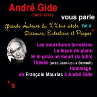 La leçon de piano - André Gide