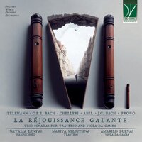 Sonata in E Minor, H. 551 Wq 124: I. Adagio - Mariya Miliutsina & Amarilis Dueñas & Natalia Lentas & Карл Филипп Эммануил Бах
